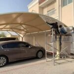 تصميم وتركيب مظلات خارجية للسيارات